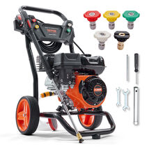 VEVOR Gas Pressure Washer, 3400 PSI 2.6 GPM, Gas Powered with Aluminum Pump - $269.90