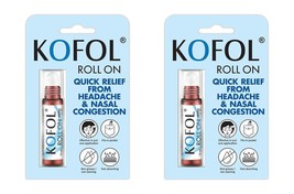 Kofol Roll On –For Headache &amp; Nasal Congestion | Cold &amp; Cough - 10ml (Pack... - £11.77 GBP