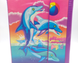 Vtg Lisa Frank 3-Ring Binder Folder Dolphins Beach Ball Stuart Hall 8393... - $144.63