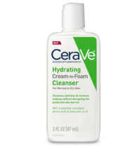 CeraVe Hydrating Cream-to-Foam Face Cleanser 3.0Fl Oz - $23.99