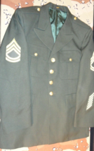 Usgi Serge AG-489 Class A Dress Green Army Dress Uniform Coat Jacket 41 Short - £32.36 GBP