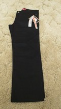 Girl&#39;s Dickies School Uniform Pants Stretch Fabric, Size:1 30 x 24, Black - £10.19 GBP
