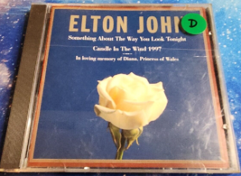 Something About the Way You Look Tonight / Candle In the Wind 1997 Elton John CD - £3.82 GBP