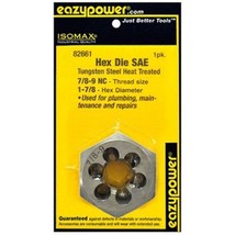 Eazypower 82661 7/8-9 Nc 1-7/8&quot; Hex 1&quot; Die Tungsten (1 Pack) - $39.09