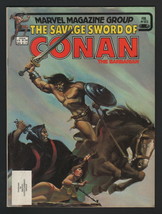 THE SAVAGE SWORD OF CONAN Vol.1 #85 - 1983, Marvel, VF/VF+, B&amp;W Magazine - $6.93
