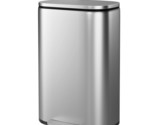 Trash Can, Stainless Steel Garbage Can With Silent Lid, Durable Pedal &amp; ... - $196.99