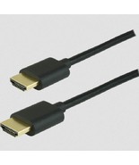 6 ft. GE Gold HDMI Cable - FullHD 1080P - 4K UltraHD - Black - 33574 - $186.82 MXN