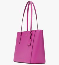 Kate Spade Schuyler Baja Rose Tote Dark Pink K7354 Bag Charm NWT $359 Re... - $118.78