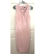 Ivanka Trump Size 10 Pink Sleeveless Zipperback Pencil Dress - $33.94 CAD