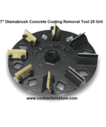 7&quot; Diamabrush Coating, Paint, Adhesives, Glue Removal Tool 25 Grit - $2,851.02 MXN