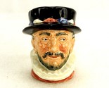 Small Toby Character Jug, Beef Eater #D6233, Royal Doulton Collectible, ... - $29.35
