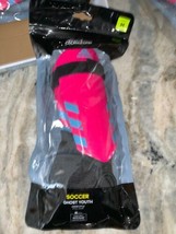 Adidas Ghost Youth Soccer Shin Guards Junior Size M 3’11- 4’6. NEW and U... - $29.92