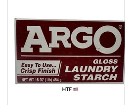 Argo Gloss Laundry Starch 16 oz BB 10/2012 [ 1 Box ] - £21.19 GBP