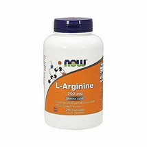NEW Now L-Arginine Amino Acid Supplement 500 mg - £19.39 GBP