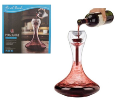 Wine Aerator, Double-Wall Glass, Clear - Final Touch WDA909 Pha-Zaire - $582.83 MXN