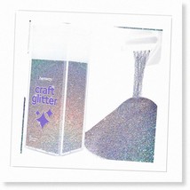 Ultrafine Silver Holographic Glitter Shaker - 130g (4.6oz) for Arts, Resin, Tumb - £42.04 GBP