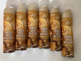 Glade Spray Air Fresheners Limited Edition Ginger Spice Oh So Nice Lot Of 6 - £31.28 GBP