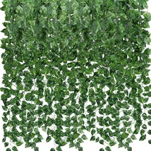 36 Pack 259Ft Artificial Ivy Greenery Garland, Fake Vines Hanging Plants... - £40.28 GBP
