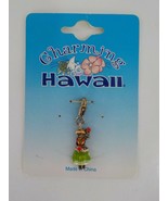 CHARMING HAWAII HULA GIRL CHARM ONLY 1 PIECE MULTI COLOR LOBSTER CLAW CL... - £1.59 GBP