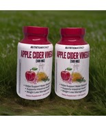 2 Apple Cider Vinegar Pills Capsules NutritionWorks ACV 90 x 500mg per s... - $728.41 MXN