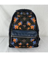 MCM Dieter Loden Green Floral Camo Print Nylon Backpack Padded Straps Wa... - £229.05 GBP