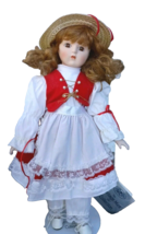 Heidi Vintage Porcelain  Doll 1989 Heritage Mint LTD. Collection Doll 1989 - £11.92 GBP