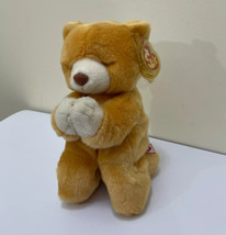 Ty Beanie Buddy Hope Kneeling Praying Brown Bear 10&quot; - £16.76 GBP