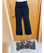 Exertek NIP Mid Black Petite Small active wear bootcut pants - $39.70 CAD