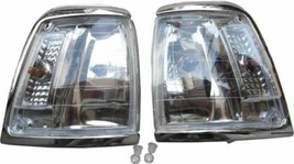 FIT FOR TOYOTA Pickup Hilux 2WD 88-97 Imperfect Crystal Chrome Corner Light - $44.55