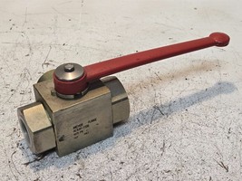 Anchor Flange 3-Way Block Body Threaded Valve AE3LN1-11DB | 5075 PSI - $241.05 CAD