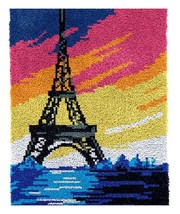 Paris Sunset Rug Latch Hooking (58x87cm) - £55.94 GBP