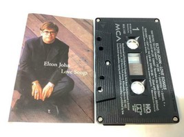 Elton John Audio Cassette Tape Love Songs 1996 Mca Records Canada MCAC-11481 - £8.58 GBP