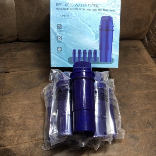 6-Pack 5 Layer Water Filter Replacement for CRF-950Z, CR-1100C, PPF900Z,... - $24.74