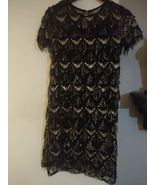 sequin womens dress flapper size Medium - £32.73 GBP