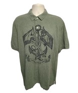 Tommy Hilfiger Yacht Club Adult Green XL Collar Shirt - $743.25 MXN