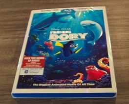 Walt Disney Pixar Finding Dory Dvd &amp; BLU-RAY 2 Disc Set Nemo New - £19.56 GBP