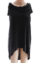R2D Apparel Women&#39;s Sleeveless Cowl Neck Tunic Blouse Size Medium Black - £10.89 GBP