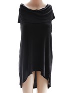 R2D Apparel Women's Sleeveless Cowl Neck Tunic Blouse Size Medium Black - £10.83 GBP