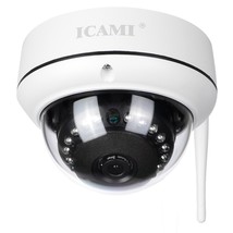 Hd Security Camera Wifi Dome Ip Camera Wireless Home Surveuillance System Audio  - £54.68 GBP