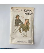 Kwik Sew 1131 Sewing Pattern Size Large Bust 40 Pullover 1980s Misses Vi... - £7.76 GBP
