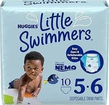 Huggies Little Swimmers Disposable Swim Diapers, Swim pants, Size 5.6 Large - £9.09 GBP