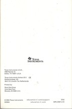 Texas Instruments TI-83 Plus Gráfico Calculadora Original Manual Solo (2003) - £19.74 GBP
