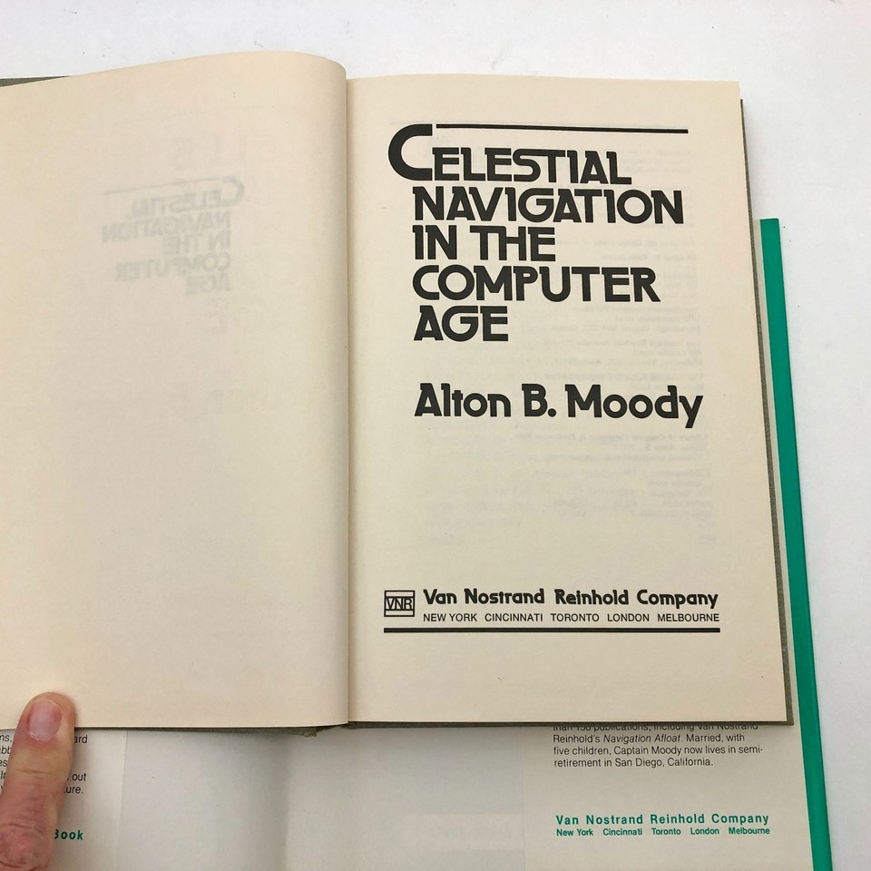Celestial Navigation in the Computer Age Alton B. Moody First Edition HBDC Item image 7