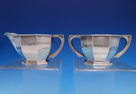 Kalo Sterling Silver Sugar and Creamer Set 2pc Handwrought #10831 (#7675) - £556.24 GBP