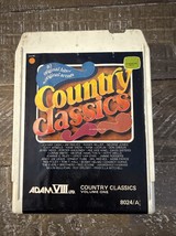 Country Classics 8 Track Tape - €16,84 EUR