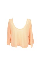 Free People We The Free Womens Top Fresh Start Relaxed Casual Orange Size Xs - £37.31 GBP