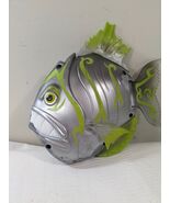 Vintage Swim Ways Rainbow Reef Piranha silver green fish swimways FOR PARTS - $22.00