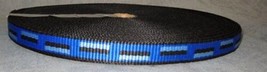 Industrial Webbing Blue Black 3/4&quot; Polypropylene Leashes Straps etc 50yd... - £9.39 GBP