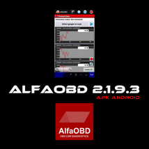 AlfaOBD 2.1.9.3 APK Android - $17.00
