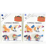 2 Packs of  4 Piece Circus Pets Happy Birthday Cake Decoration Party Can... - $112.66 MXN